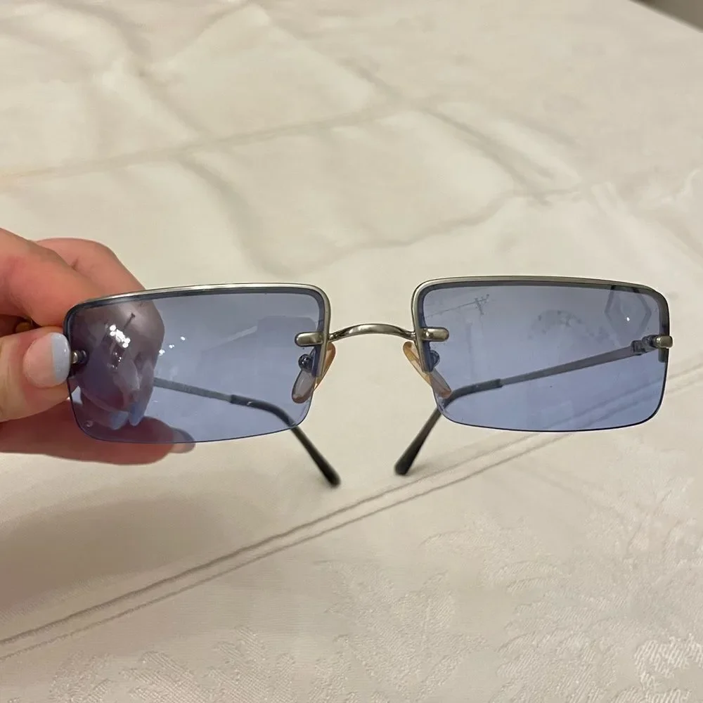 Unisex Roberto Cavalli blue lens sunglasses